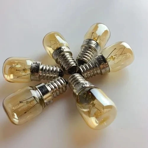 T25 15w 25w E14s clear glass incandescent tube oven light bulb 300 degree heat resistant refrigerator lamp bulb for sale