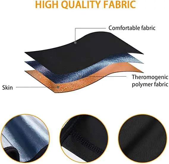 Sweat Fat Burning Sauna Belt Tummy Control Trimmer Fitness Shapewear Stomach Waist Trainer Cincher Sauna Slimming Belt