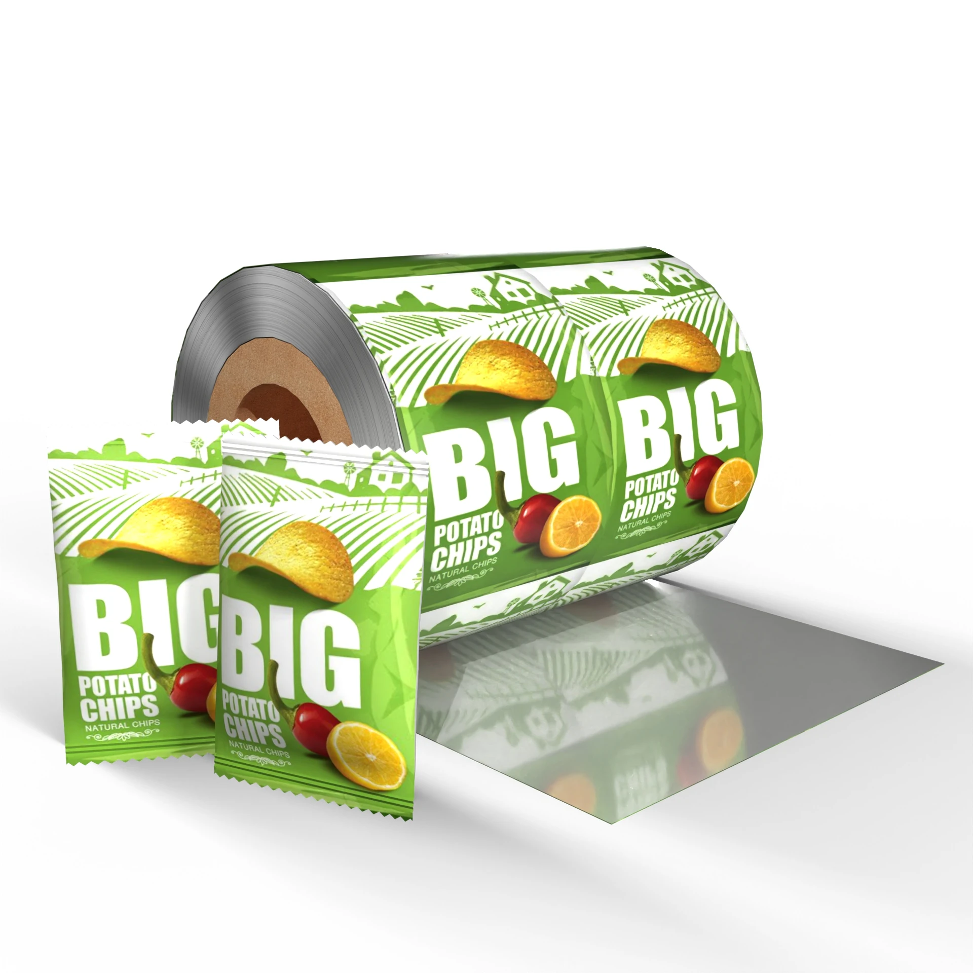 Пленка из ламинированной алюминиевой фольги