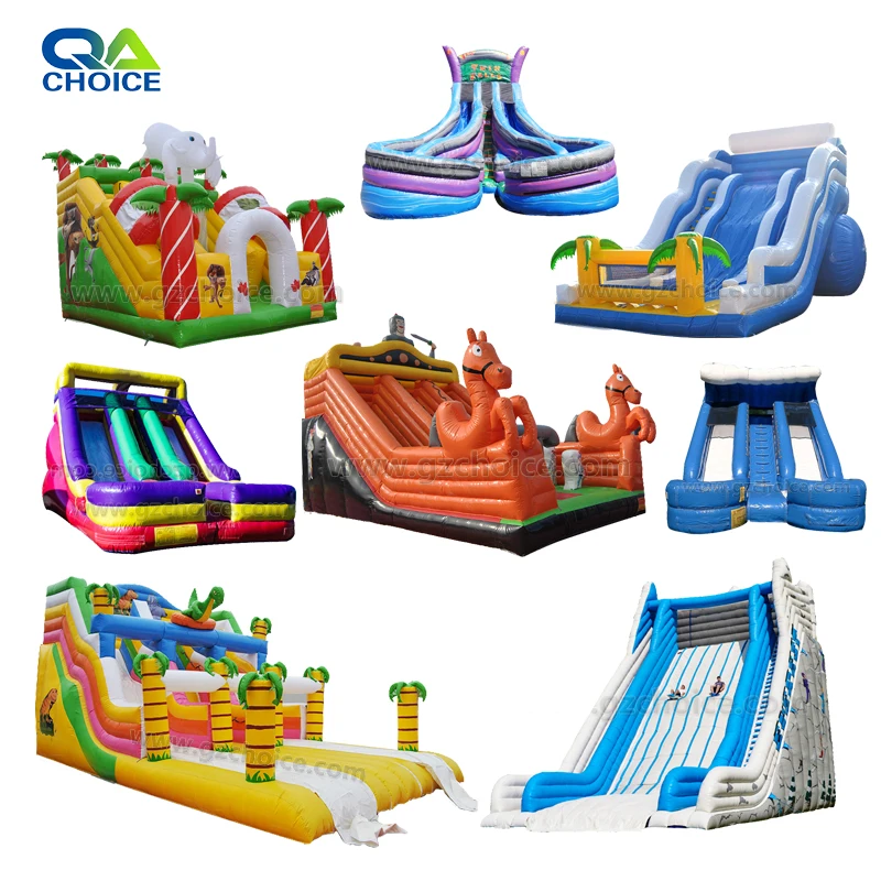 New arrival moonwalk slide inflatable dry slide for outdoor kids bounce slide inflatable