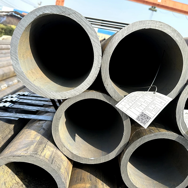 For Oil Pipe Astm 1008 1045 Low Carbon Mild Carbon Steel Pipe Q345d Round Steel Tube Product