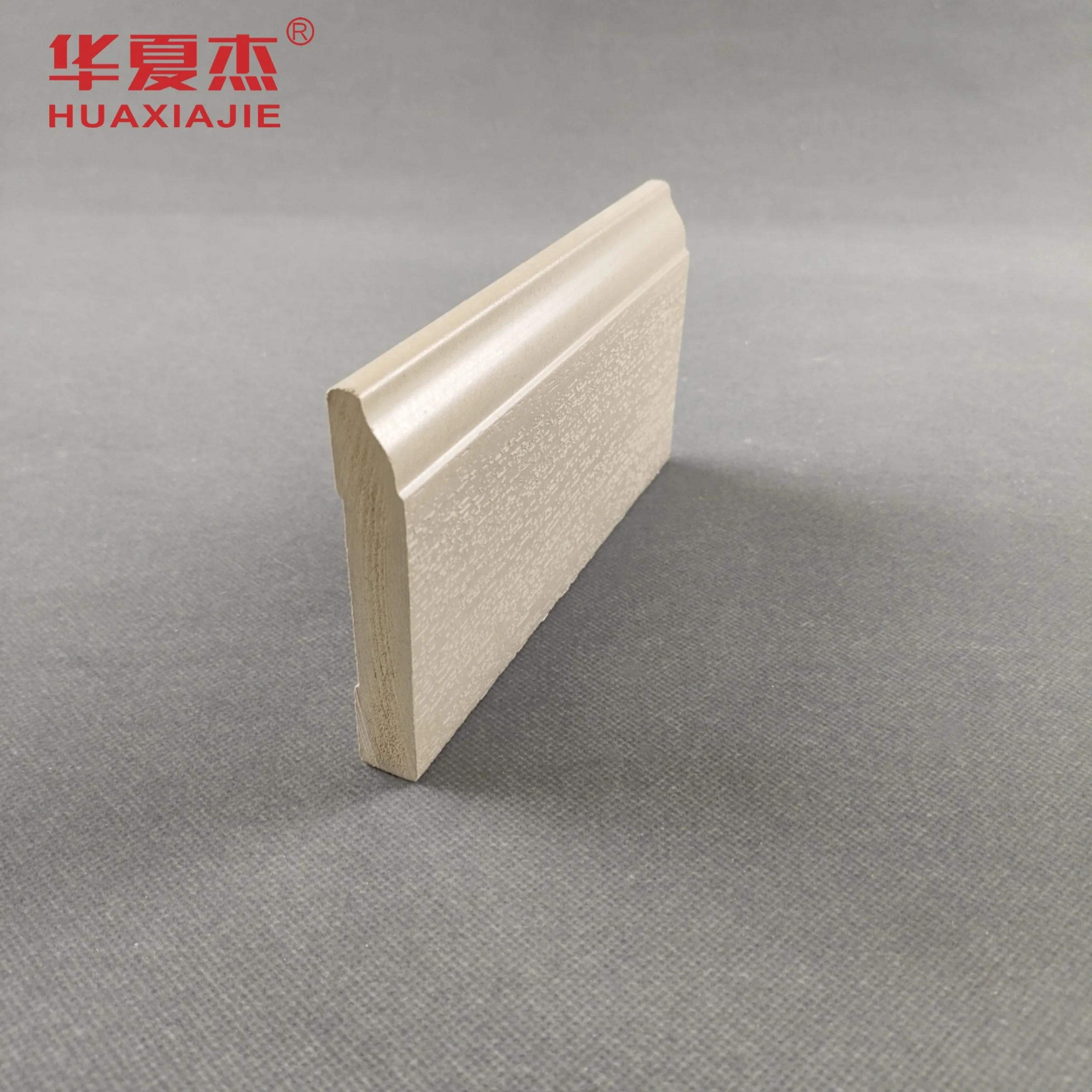 Direct Sales pvc baseboard wpc skirting board WPC architraves  wood grain home decoration