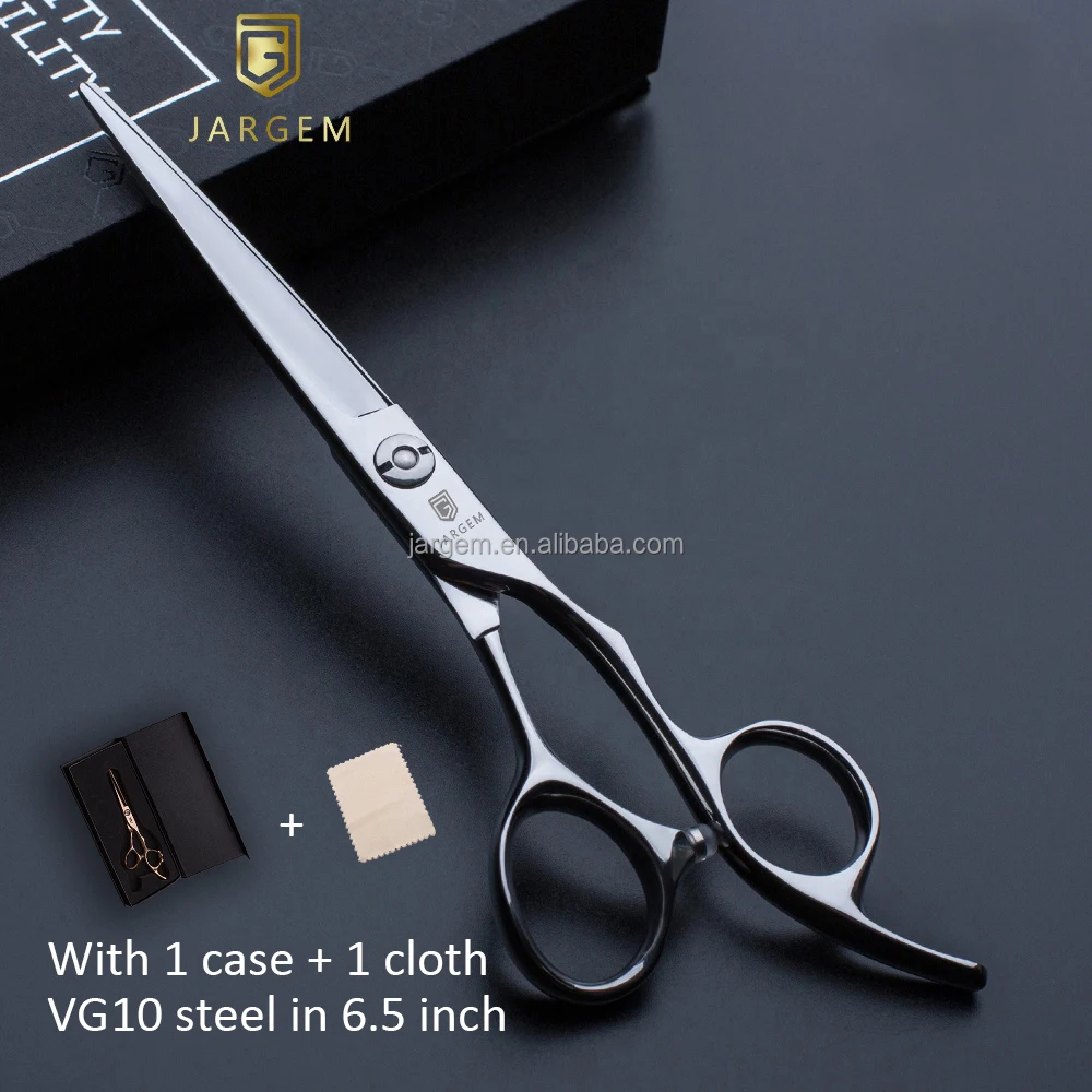 VG10 Steel Barber Scissors 6.5 Inch Professional Hair Cutting Scissors