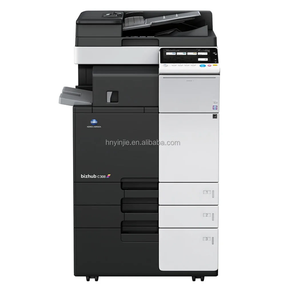 Hot Sell Refurbished Color Photocopier Printer Machine Color Laser Printer For Konica Minolta Bizhub C258 308 368