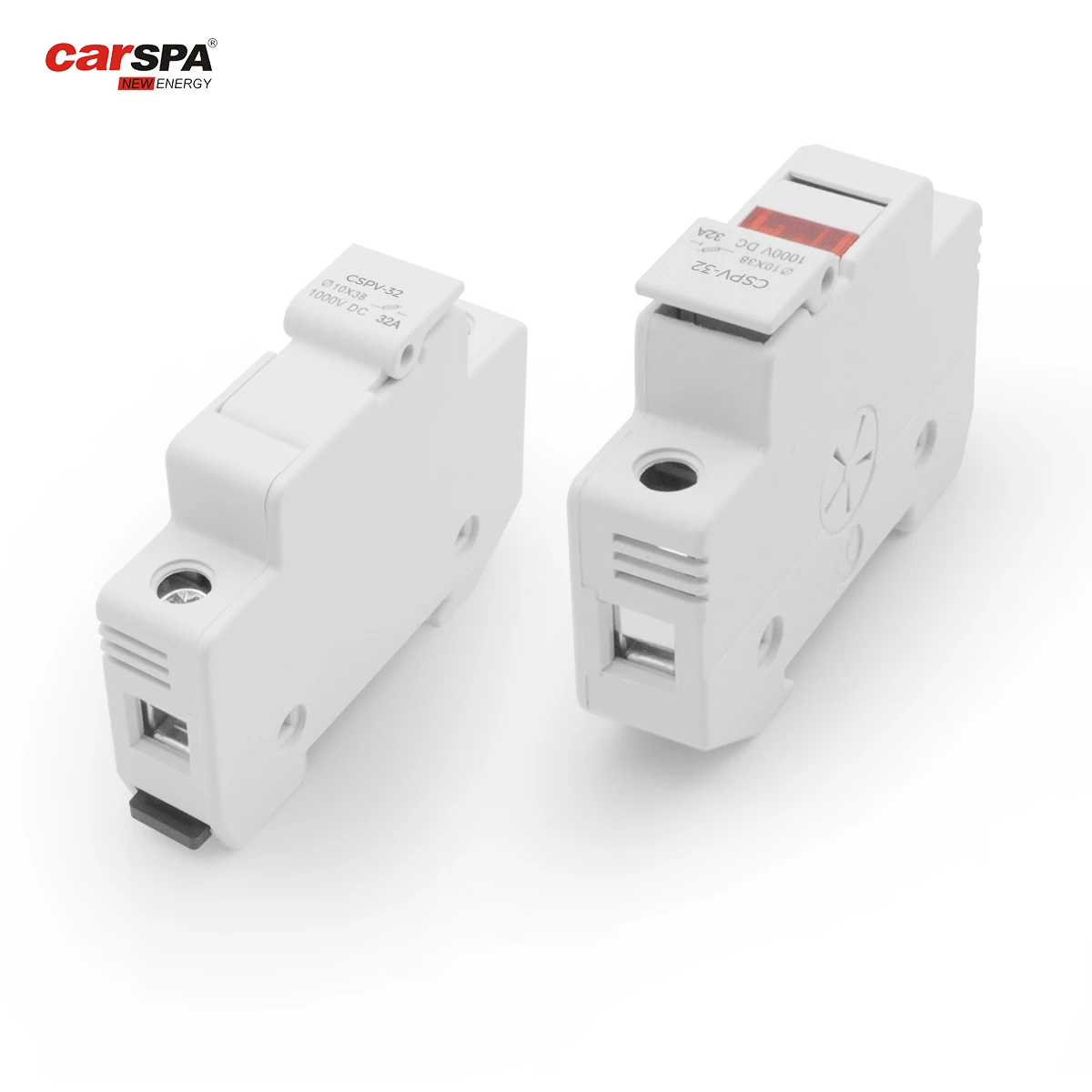 carspa 1A/2A/3A/4A/5A/6A/8A/10A/12A/15A/16A/20A/25A/30A/32A  IEC Electric Fuse Box Dc Fuse Solar