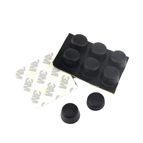Custom Size Durable Double Sided Sticky Pads Silicone Square Round Adhesive Foam Pads Mounting Pads
