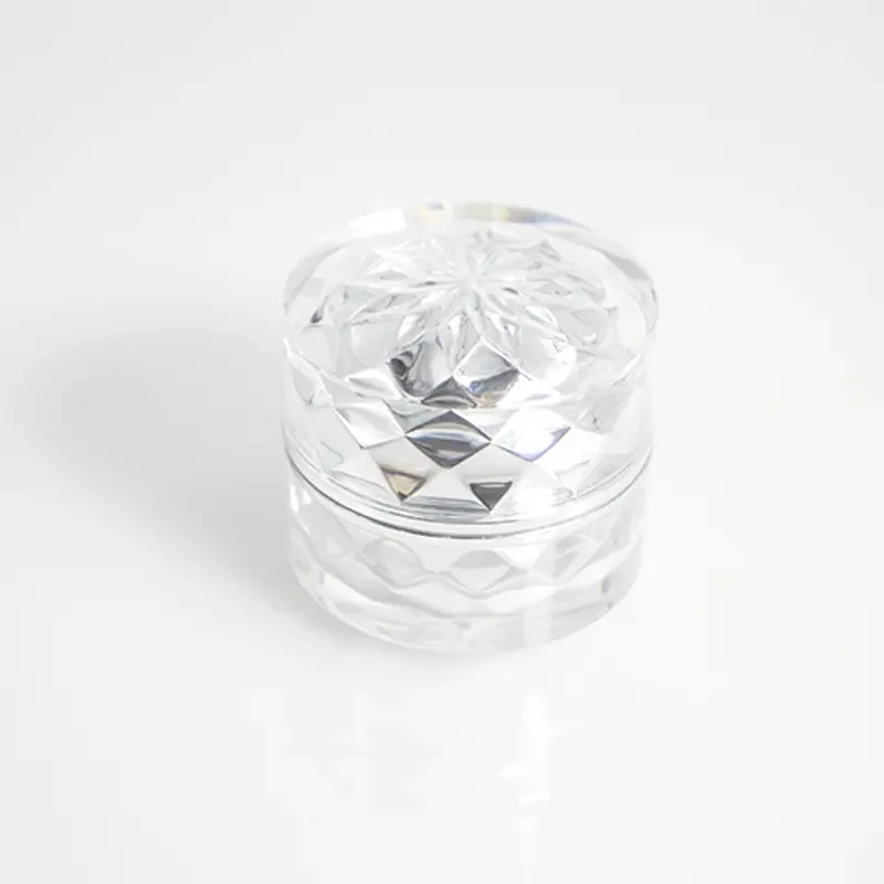 Luxury Acrylic Cream Jars Plastic Cosmetic Face Cream Jar Container Packaging Custom Luxury Cosmetic Jar for