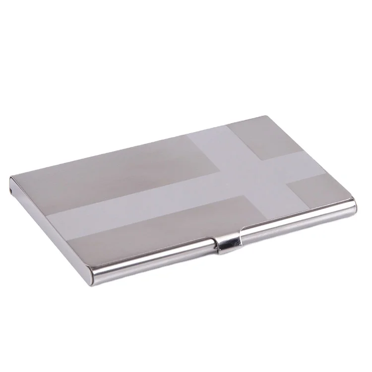 Stainless Steel Business Metal Name Card Holder personality metal business card holder Aluminum card case