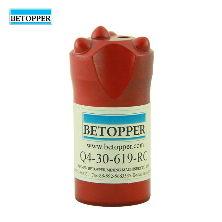 Hotsale 30mm 4 Buttons Tapered Button Bit 7 Degree Mining Tapered Rock Drilling Bit For Mining, Hard Rock