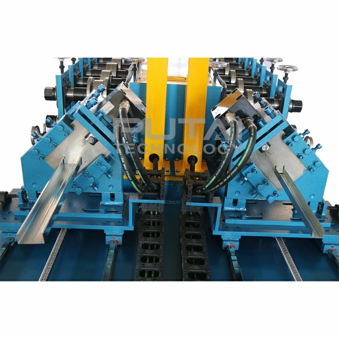 Designed 2 in 1 V L Bracket Angle Forming Production Line