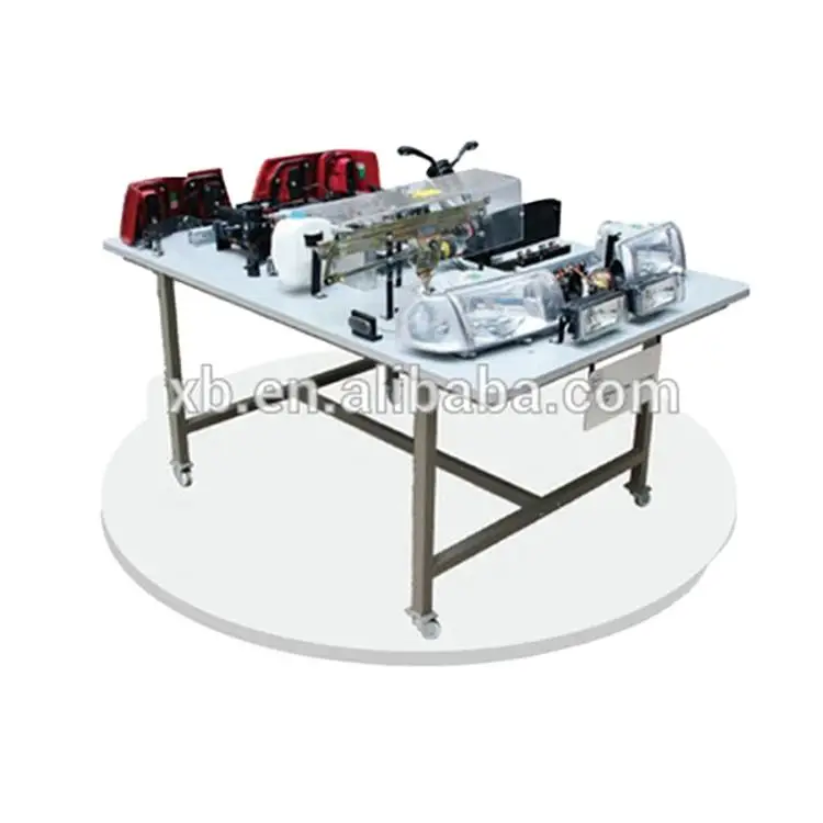 Automobile training bench for the vehicle body electric equipment system (basic type) / didactic equipment