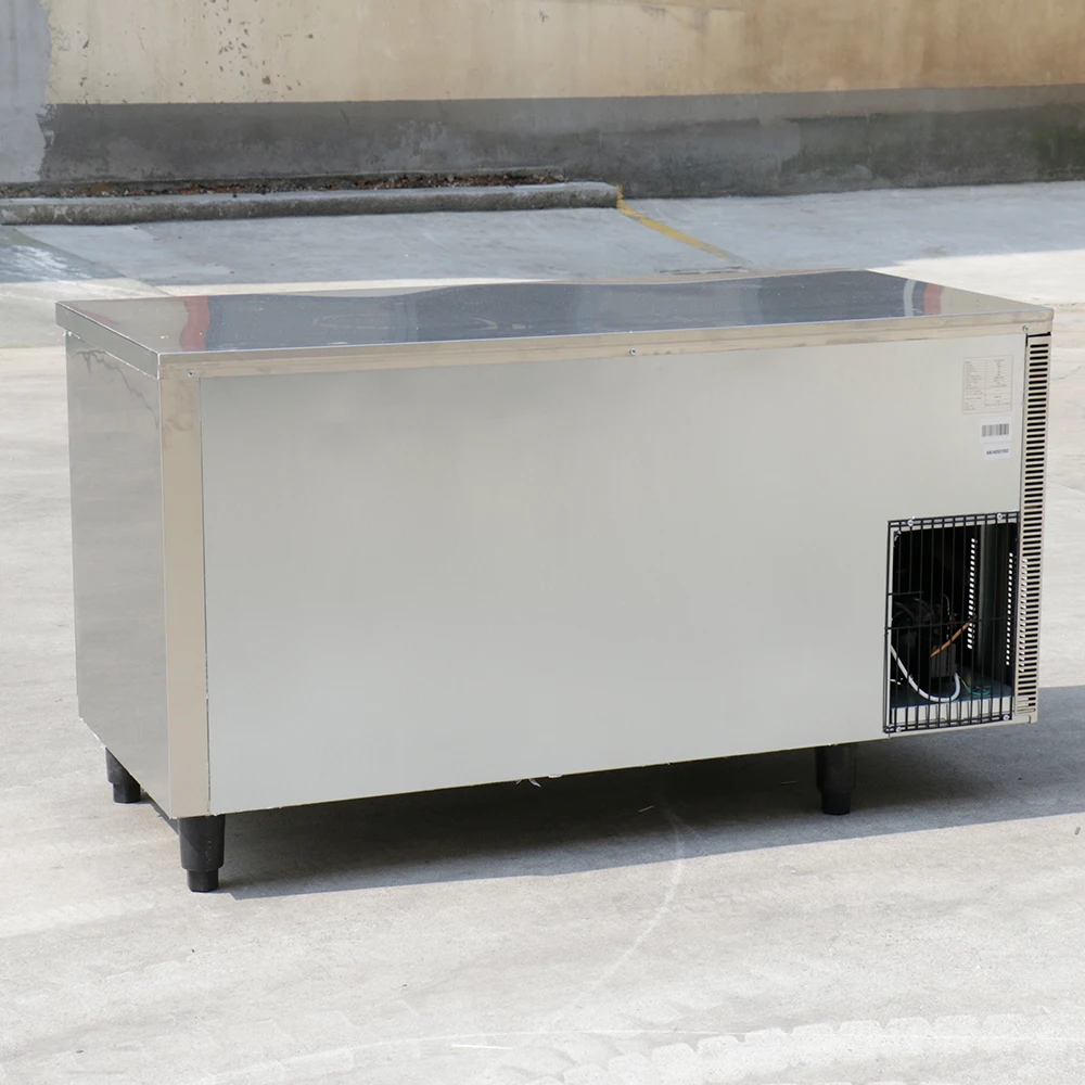 Commercial Refrigerator Under Counter Freezer Stainless Steel Food Counter Fridge Workbench Chiller Refrigerator