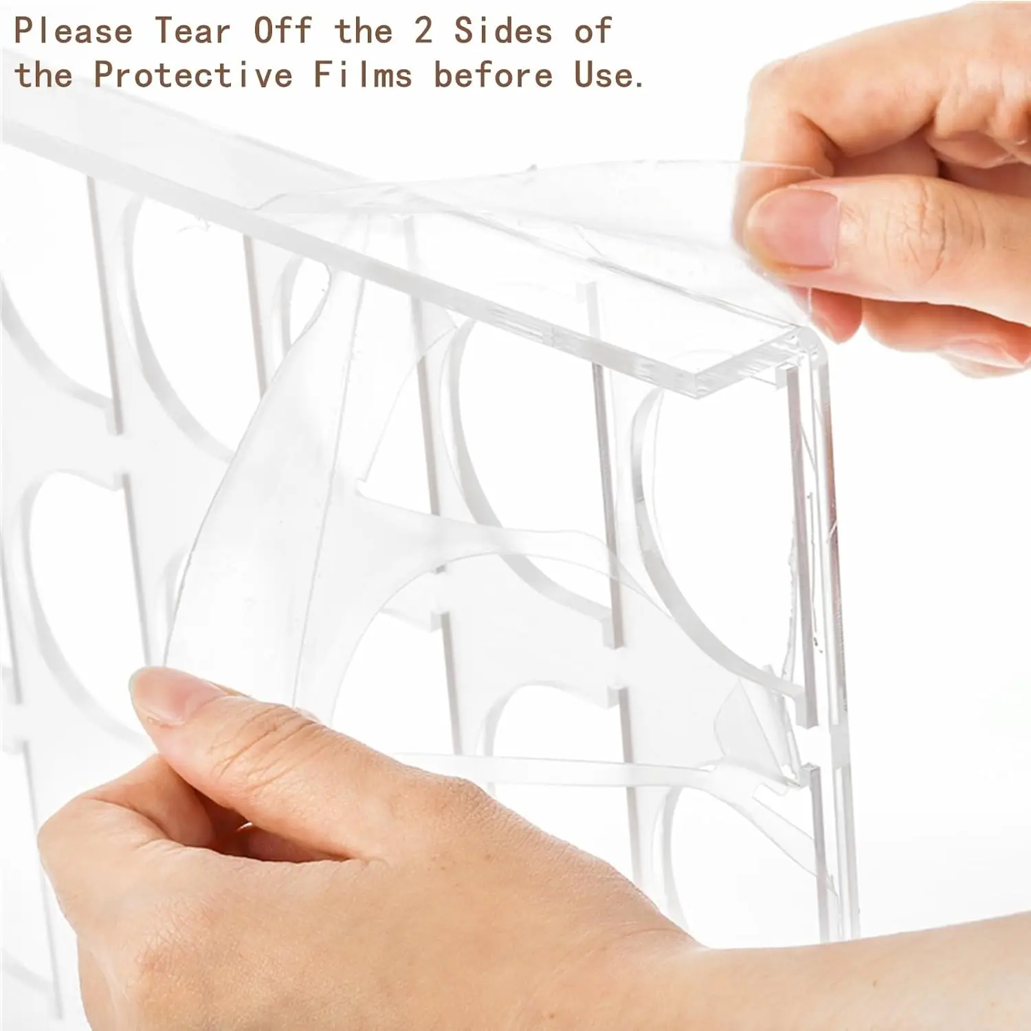 2 Pack Coffee Pod Holder for Vertuoline Capsule, Acrylic Drawer Insert Organizer Tray for Countertop, Kitchen, Home, Office