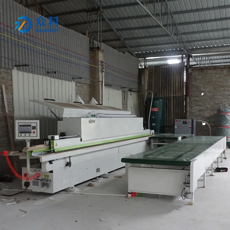 Fully automatic belt conveyor  return roller line system use in edge banding machine wood belt conveyor