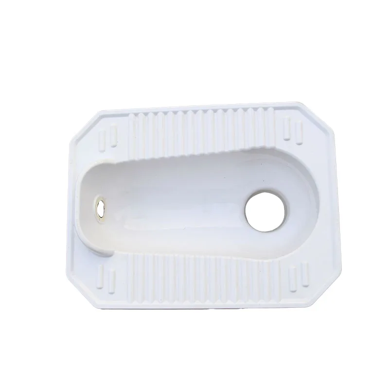 
sanitaryware turkish toilet white color squatting pan floor standard toilet size squatting pan for sale 
