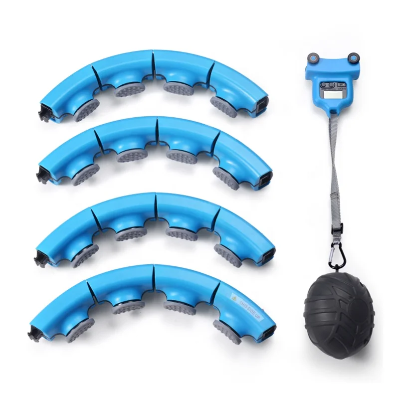 Detachable Gymnastic Plastic Flexible Weighted Gym Fitness Smart Yoga Weighted Smart Hula Hoops