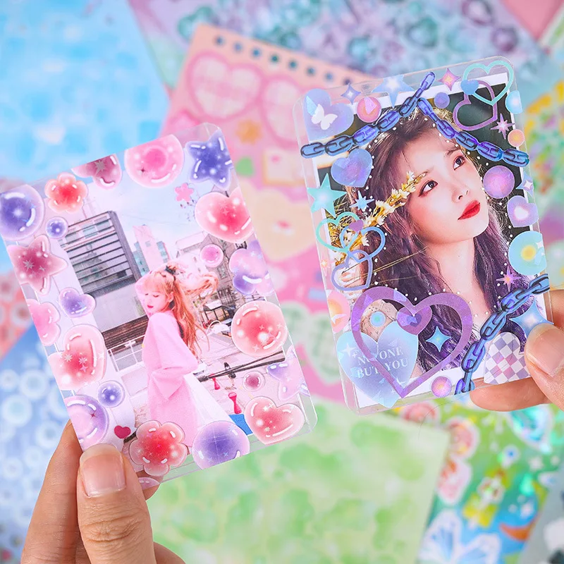 Sticker Book Cute Children Journal Stickers Creative Journal Material Paper Book Suit