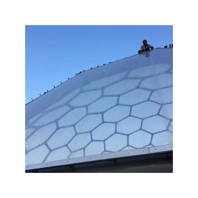 Современная наружная кемпинговая геодезическая купольная палатка Etfe мембранная конструкция