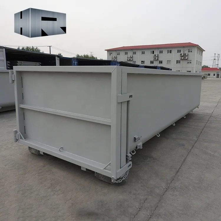 NEW  INVENTED Waste management recycling customized  hook lift container