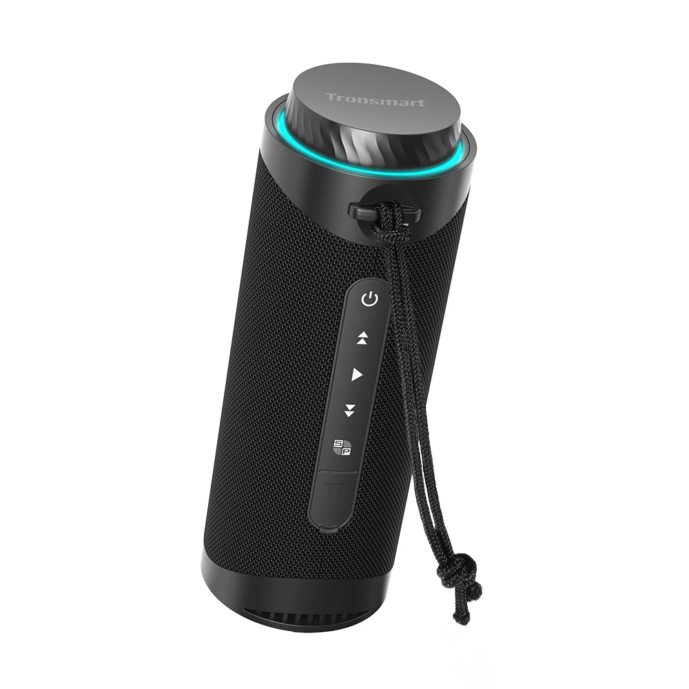 Tronsmart Original T7 Portable Speaker 30W Professional Line Surround Sound System LED Light Column Outdoor Speaker