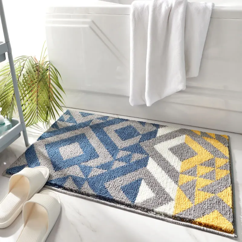 Wholesales Non Slip Bathroom Mat Rug Super Absorbent Nonslip Mat