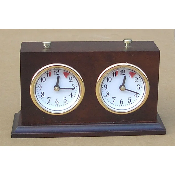 Club Special Analog wooden Chess Timer