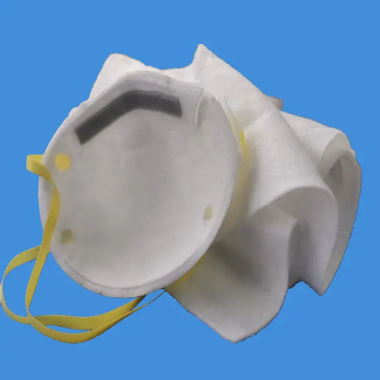 Factory Directly Sales Needle-punched Nonwoven Fabric For Medical FFP2 N95 OEM