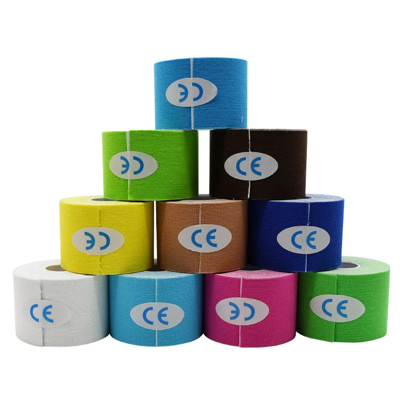 Sports Tape Athletic Athletic Muscle Kt Tape  95% Cotton 5% Spandex Waterproof Kinesiology Sport Tape