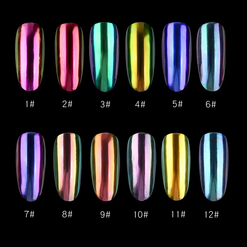 Cosmetic Aurora Pigment Chameleon Eyeshadow Pigment Mica Powder For Nail Art