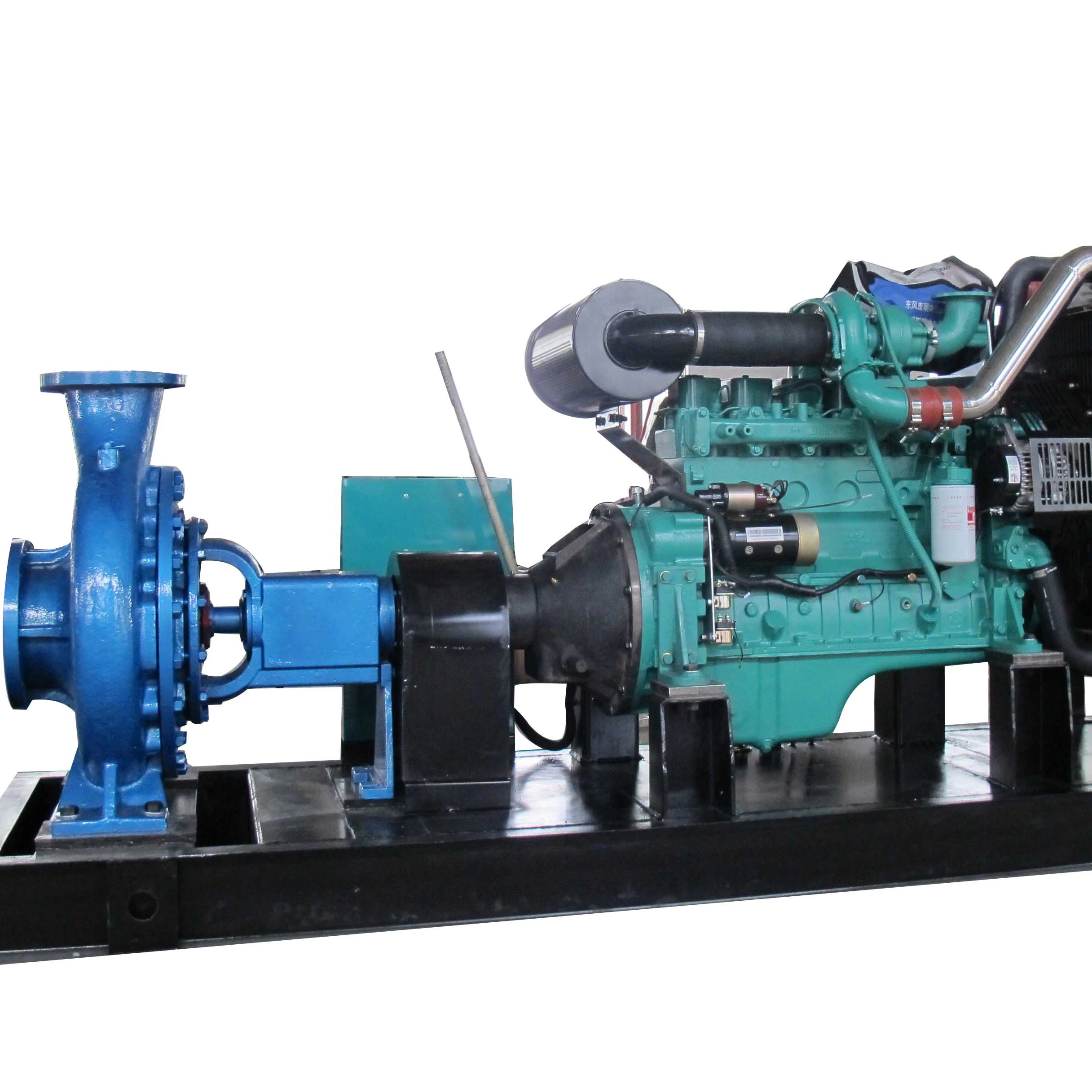Factory best-selling large flow 460m3/h automatic starting diesel engine centrifugal water pump  connection with clutch
