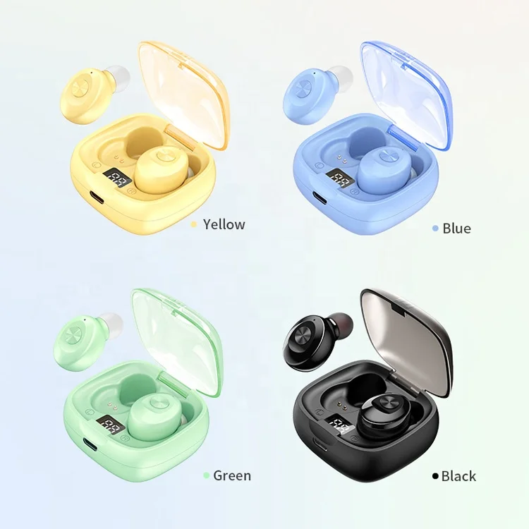 Factory Tws Earphone Long Standby Headphone Wireless Sports True Stereo Earbuds Waterproof Noise Canceling Game Headset