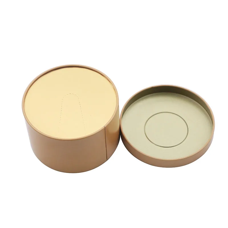 Tea Canister Tin Custom Stackable 120g White Tea Packaging Tin