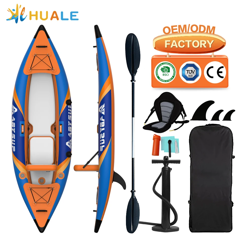 Wholesale Of New Canoe Boat Inflatable Kayak High Speed Pvc Inflatable Kayak Rowing Boat Rigid