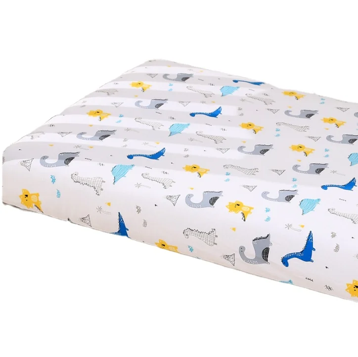 Простыня для детской кроватки простыня из 100% хлопка и муслина простые простыни дома