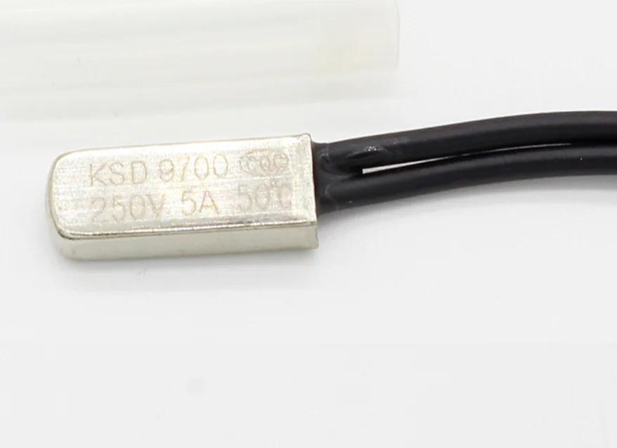 DuoPu Customized 250V 5A KSD9700 Temperature Control Switch Normally Opened Thermal Switch Thermostat Thermal Protector