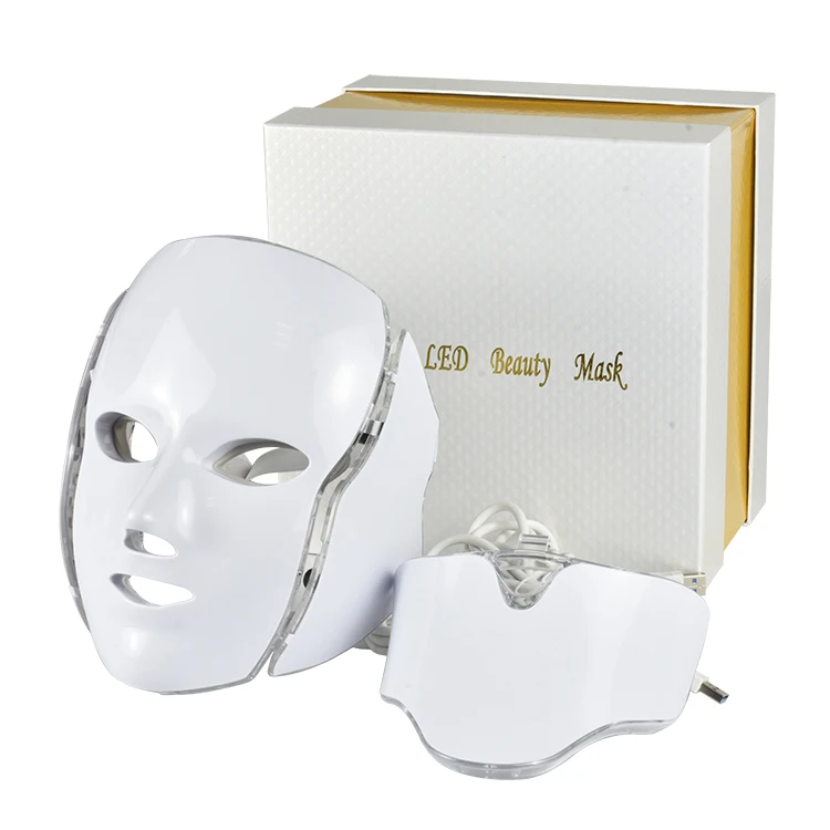 
PDT Photon Light Facial Skin Beauty Therapy 7 Colors LED Face Mask 