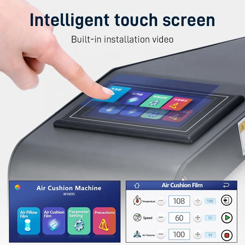 E-commerce Packing Bubble Roll Packaging Machine Air Pillow Cushion Machine