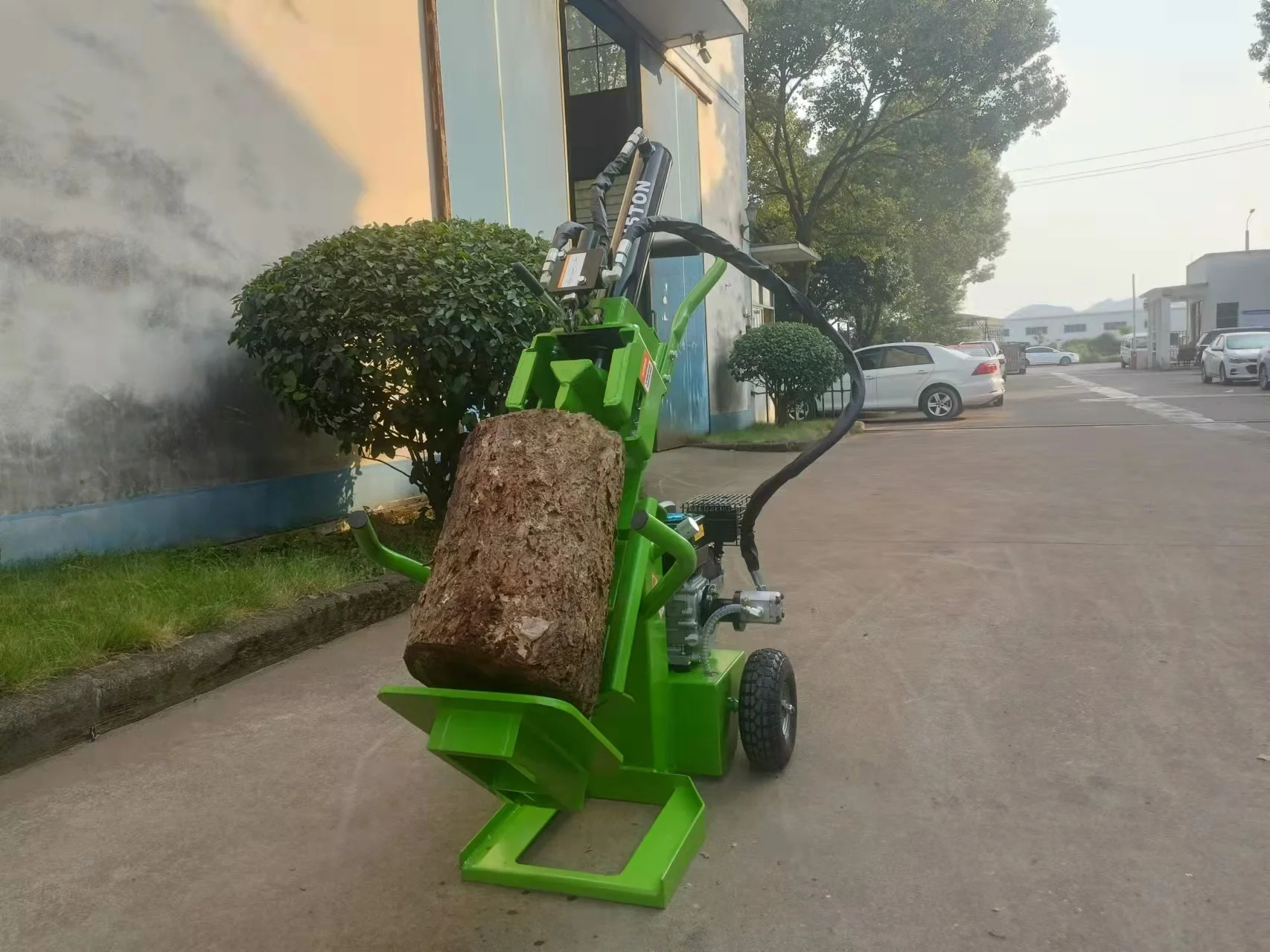 CE Certificated Gasoline Engine 6.5HP Log Splitter
