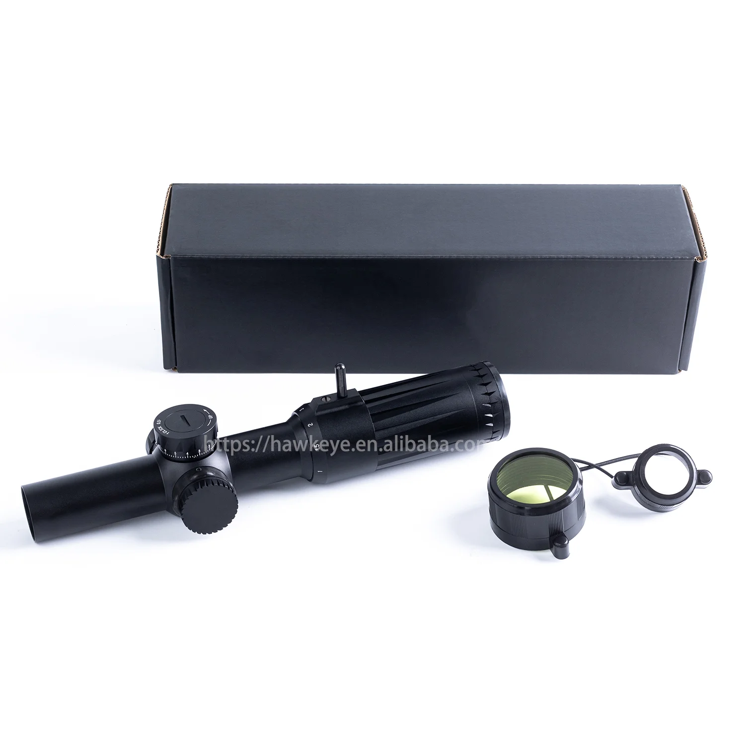 Wholesale Price Hunting Scopes 1-6X24 FFP Compact Optical sight scope with Red Illumination