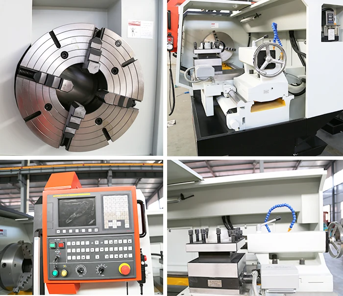 Hollow Chuck Large Spindle Automatic Pipe Cutting Lathe CNC Pipe Thread Lathe Machine