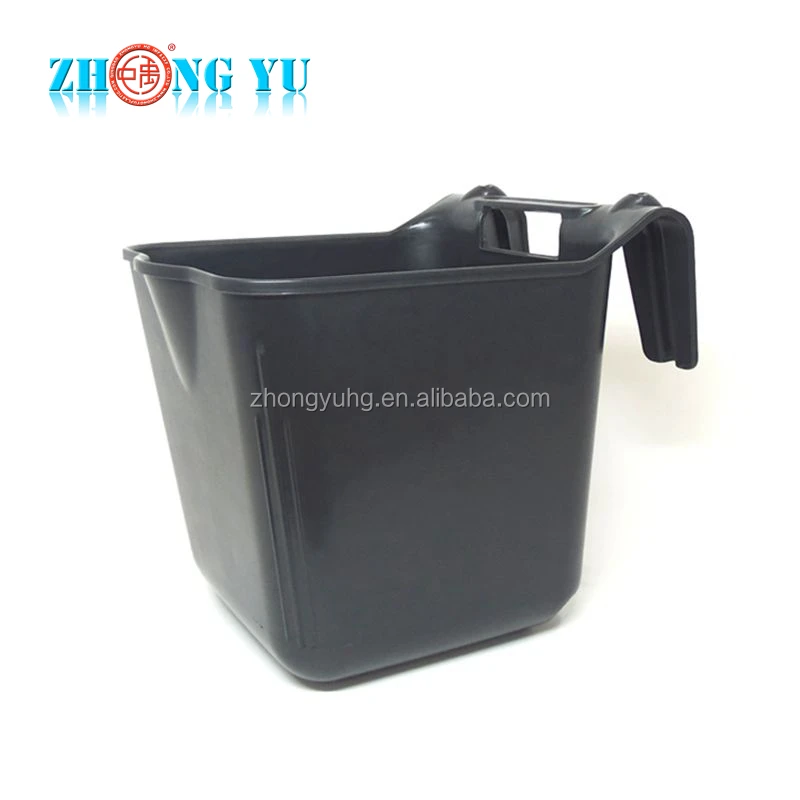 Outdoor Farm Fence Plastic Cattle Cow Horse Water Feeder Feed Bucket