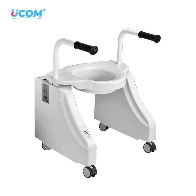 Patient Lift Transfer Chair Commode Chair Elderly Lift Up Patient Care Wheelchair