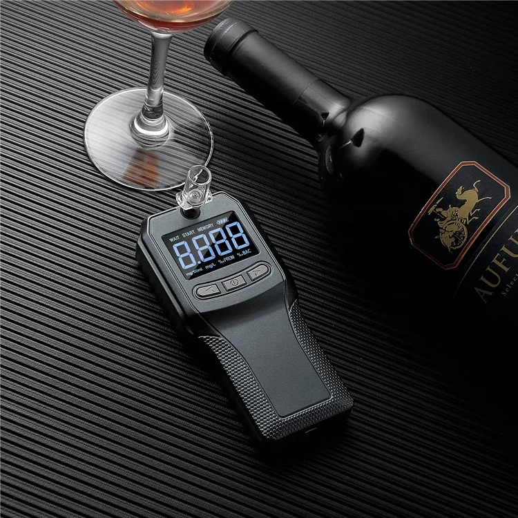 High Accurate Portable Breath Alcohol Tester Breathalyzer Alcohol Monitor For Car Driver