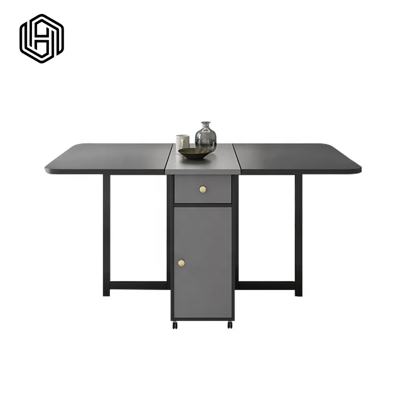 
Factory direct wholesale folding dining table with 4 chairs Table Dining Room Table Set 