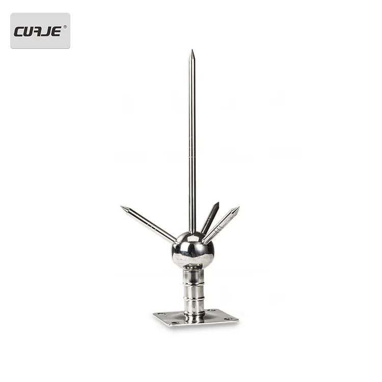 factory directly pure Copper Thunder Protector  copper lightning arrester  Lightning Rod