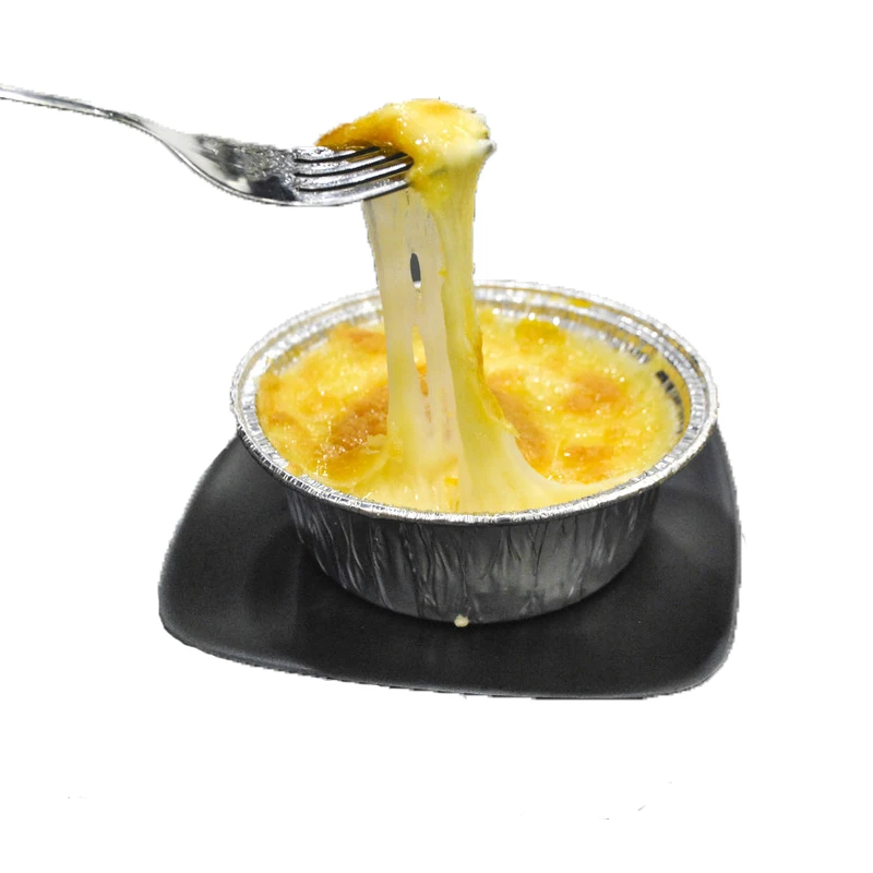 Disposable Aluminum Foil Pleated Baking Cups Aluminum Foil Container Egg Tart
