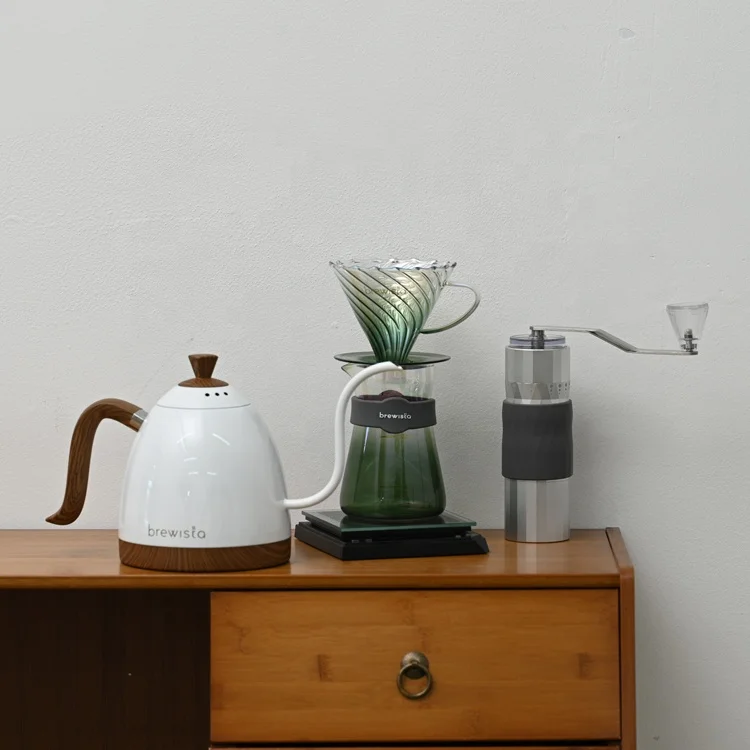 Brewista 600ml 1l Artisan Electrical Gooseneck Pour Over Coffee Kettle With Temperature Control