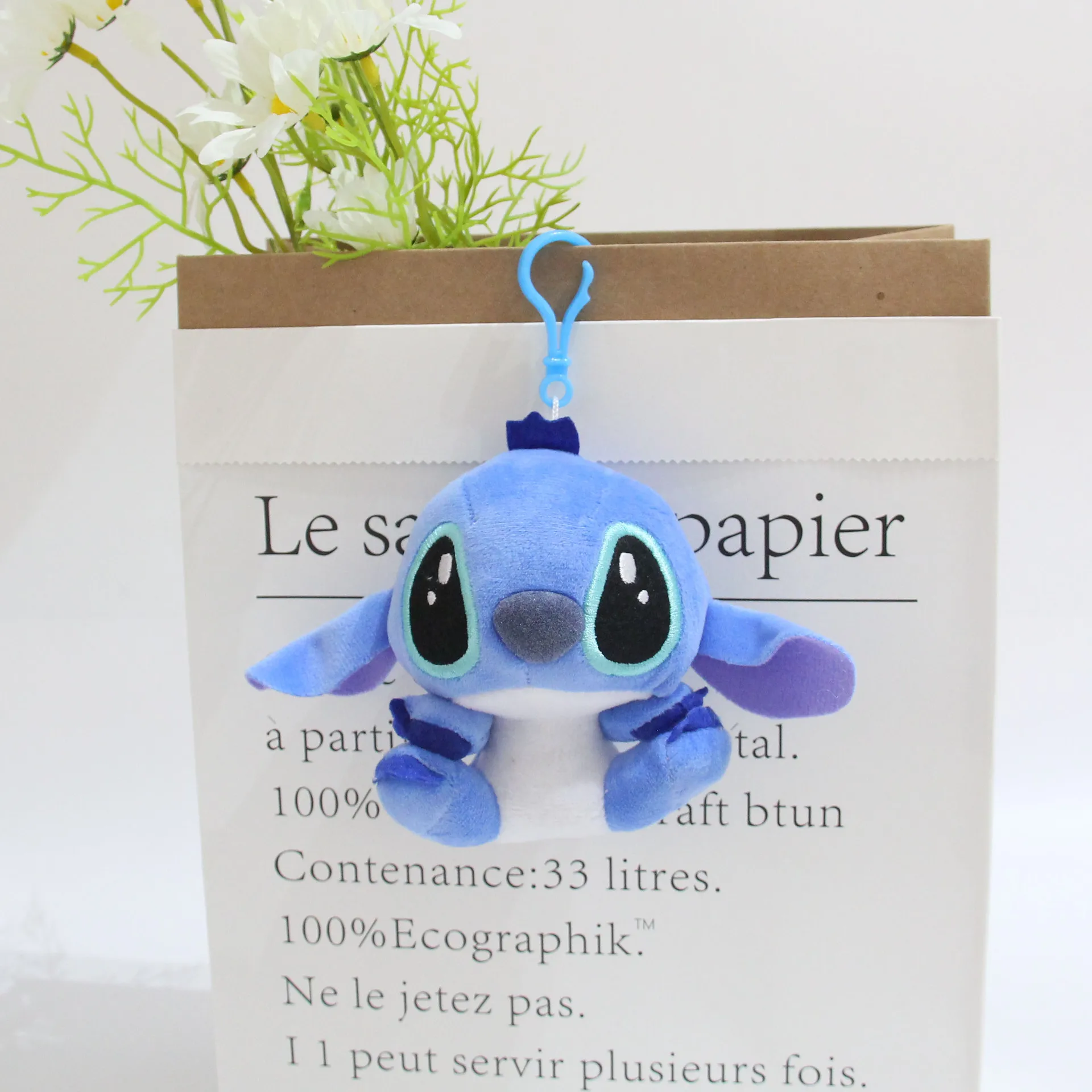 2022 New Kawaii Stitch Plush Doll 12cm Toys Anime Lilo and Stitch Plush Toys for Kids gifts