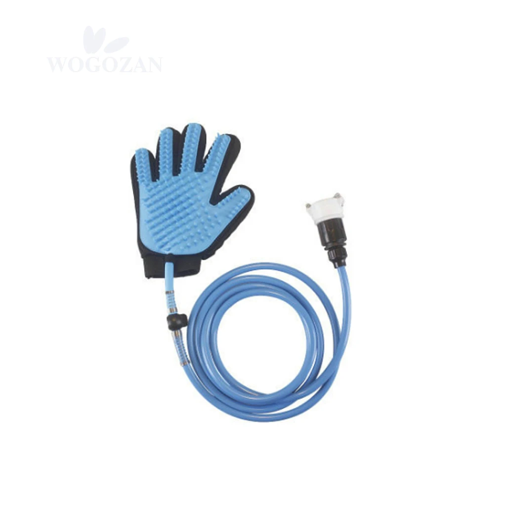 
Garden Hose Dog Bathing Sprayer Outdoor Flow Adjustable Scratch Clean Pet Bath Tool Glove 