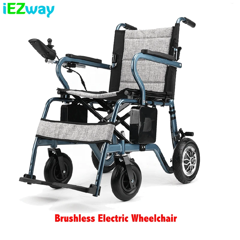 2019 iezway Китай новый продукт 8 дюймов электрических инвалидных колясок